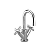 Dornbracht Tara wastafelkraan met waste sprong 100mm zwart 0480090 Dornbracht Tara wastafelkraan met waste sprong 100mm zwart 0480090