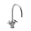 Dornbracht Tara keukenkraan sprong 23,5cm platina mat 0473607 Dornbracht Tara keukenkraan sprong 23,5cm platina mat 0473607