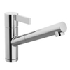 Dornbracht Eno keukenkraan met uittrekbare perlator sprong 22cm chroom 0470859 Dornbracht Eno keukenkraan met uittrekbare perlator sprong 22cm chroom 0470859