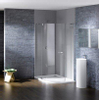 Huppe Studio Paris douchecabine kwartrond met 1 zwaaideur 100x200cm met Anti Plaque links radius 55cm chroom/wit 0360127 Huppe Studio Paris douchecabine kwartrond met 1 zwaaideur 100x200cm met Anti Plaque links radius 55cm chroom/wit 0360127