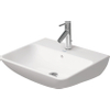 Duravit ME by Starck lavabo 55x44cm avec 1 trou de robinet avec trop-plein blanc SW84146