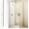 Huppe Design Elegance porte pivotante gauche 100x190cm profil argenté mat et paroi verre transparent 7778303 Huppe Design Elegance porte pivotante gauche 100x190cm profil argenté mat et paroi verre transparent 7778303