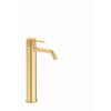 Plieger Roma Mélangeur lavabo 1 trou surélevé avec vidage 27.2cm or brossé SW444262 Plieger Roma Mélangeur lavabo 1 trou surélevé avec vidage 27.2cm or brossé SW444262