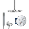 Grohe Grohtherm Smartcontrol inbouw doucheset met 20cm regendouche en plafondarm chroom SW384963 Grohe Grohtherm Smartcontrol inbouw doucheset met 20cm regendouche en plafondarm chroom SW384963