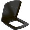 Villeroy & Boch Subway 3.0 closetzitting ovaal - met quickrelease en softclose CeramicPlus - Pure Black (zwart) SW1387344