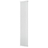 Plieger Siena radiateur design vertical simple 1800x318mm 766W noir 7253206