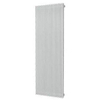 Plieger Antika Retto radiateur design vertical raccordement central 1800x595mm 1753W gris foncé structuré 7253403
