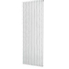 Plieger Siena radiateur design vertical simple 1800x606mm 1422W anthracite métallisé 7253196