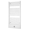 Plieger Lucca designradiator horizontaal 1215x600mm 660W zwart 7253367 Plieger Lucca designradiator horizontaal 1215x600mm 660W zwart 7253367