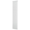 Plieger Siena radiateur design vertical simple 1800x318mm 766W noir graphite (black graphite) 7253200