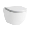 Laufen abattant de WC avec couvercle sans mécanisme d'amortissement système amovible duroplast blanc 0084496