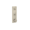 Hansgrohe Axor Citterio C afbouwdeel v. inbouw douchekraan thermostatisch m. plaat v. 2 functiesen cubic cutbrushed nickel SW1151999