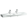 Laufen Palace meubelwastafel dubbel 150x51cm 1 kraangat wit 0084349 Laufen Palace meubelwastafel dubbel 150x51cm 1 kraangat wit 0084349