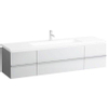 Laufen Case meuble bas pour lavabo 2 portes et 1 tiroir 180x475x46cm v living square lavabo 816438 blanc 0084240 Laufen Case meuble bas pour lavabo 2 portes et 1 tiroir 180x475x46cm v living square lavabo 816438 blanc 0084240