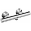 Hansa Hansaunita douchekraan thermostatisch met koppelingen HOH=12cm chroom 0390199 Hansa Hansaunita douchekraan thermostatisch met koppelingen HOH=12cm chroom 0390199