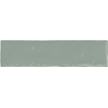 ÉCHANTILLON Terravito Quivaro carreau mural - 6.5x26cm - Jade brillant (vert) SW1130663