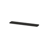 INK 20d tablette - 80x20x3.5cm - fixation invisible - MFC Chêne charbon SW493558