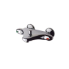 Plieger Spring mitigeur thermostatique de baignoire chromé 0690813
