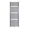 Rosani Polo handdoekradiator 60x170cm 904watt met middenaansluiting donker mat antraciet SW460654 Rosani Polo handdoekradiator 60x170cm 904watt met middenaansluiting donker mat antraciet SW460654