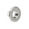 Crosswater MPRO bague de trop-plein 3cm ronde inox brossé SW648384