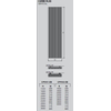 Vasco Carre Plan CPVN2 designradiator dubbel 1800x655mm 2582 watt zwart 7241260 Vasco Carre Plan CPVN2 designradiator dubbel 1800x655mm 2582 watt zwart 7241260