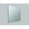 Saniclass Alu spiegel 75x70x2.5cm rechthoek zonder verlichting aluminium SW2192
