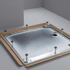 Bette Floor potensysteem voor douchebak 80x80cm 0340687 Bette Floor potensysteem voor douchebak 80x80cm 0340687
