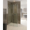 Bruynzeel Module inline draaideur voor nis 100x210cm glans aluminium profiel en helder glas GA13123 Bruynzeel Module inline draaideur voor nis 100x210cm glans aluminium profiel en helder glas GA13123