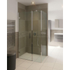 Bruynzeel Module inline douchecabine 100x100x210cm glans aluminium profiel en helder glas GA13118 Bruynzeel Module inline douchecabine 100x100x210cm glans aluminium profiel en helder glas GA13118