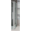 Bruynzeel Zeta zijwand 90x205cm aluminium mat profiel en helder glas GA13030 Bruynzeel Zeta zijwand 90x205cm aluminium mat profiel en helder glas GA13030