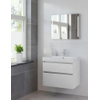 Bruynzeel Pinto badmeubelset 75x65.3x46cm spiegel glans wit GA12344 Bruynzeel Pinto badmeubelset 75x65.3x46cm spiegel glans wit GA12344