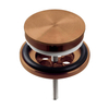 Clou Mini Wash Me Afvoerplug - met afdekkap - open - brons geborsteld SW1108686