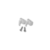 Novellini ondergeleiders set v Harmonie en Star R1 3 wit 0360292