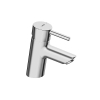Hansa Hansavantis Style wastafelkraan gladde body met vaste uitloop 102mm chroom 0390218 Hansa Hansavantis Style wastafelkraan gladde body met vaste uitloop 102mm chroom 0390218