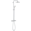 Grohe Tempesta Cosmopolitan 210 opbouw regendoucheset – thermostatisch – Ø21 cm hoofddouche – 2-standen handdouche – chroom SW108122