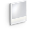Miroir Clou Look at Me 70x80cm éclairage LED IP44 Blanc mat SW417035