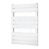 Plieger Genua radiateur design horizontal 800x550mm 405W gris perle (pearl grey) 7253290