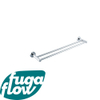 FugaFlow Eccelente Acces Handdoekhouder - dubbel - rond - chroom - Black Friday - SW1123210