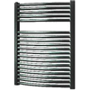 Plieger Onda designradiator horizontaal gebogen 764x585mm 528W zwart 7252487 Plieger Onda designradiator horizontaal gebogen 764x585mm 528W zwart 7252487