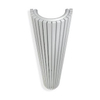 Vasco Carre Demi Circulaire CR O Radiateur design demi circulaire vertical 35x200cm 1676Watt Blanc 7240520