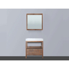 Saniclass Natural Wood Badmeubelset 60cm grey oak met wastafel wit 0 kraangaten inclusief spiegel SW7998 Saniclass Natural Wood Badmeubelset 60cm grey oak met wastafel wit 0 kraangaten inclusief spiegel SW7998