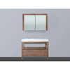 Saniclass Natural Wood Badmeubelset 100cm grey oak met wastafel wit 2 kraangaten inclusief spiegelkast SW8017 Saniclass Natural Wood Badmeubelset 100cm grey oak met wastafel wit 2 kraangaten inclusief spiegelkast SW8017