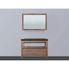 Saniclass Natural Wood Set de meuble salle de bains 100cm Grey Oak avec lavabo pierre naturelle Black Spirit sans trou pour robinetterie avec miroir SW8981 Saniclass Natural Wood Set de meuble salle de bains 100cm Grey Oak avec lavabo pierre naturelle Black Spirit sans trou pour robinetterie avec miroir SW8981