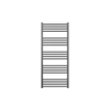 Crosswater MPRO Handdoekradiator - 114x48cm - 447 watt - geborsteld slate gunmetal (antraciet) SW1026462