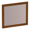 BRAUER Citrine spiegel – 80x70 cm – Eiken bruin SW1198712