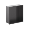Crosswater Douche Nis - 30.5x30.5cm - slate gunmetal (antraciet) SW1176226