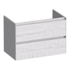 BRAUER Inspire meuble sous-lavabo 80 2 tiroirs softclose - sans poignées - 1 découpe pour siphon - Forest Seashell SW1200711
