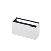 INK P2o Wastafelonderkast - 120x45x65cm - 2 lades - push to open - met rechte opdekfronten - MDF lak - Mat wit SW207459