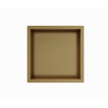 Fortifura Galeria Inbouwnis - 30x30x7cm - PVD - geborsteld messing (goud) SW809409