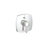 Grohe Grandera afbouwdeel E voor inbouw badkraan met omstel chroom/goud 0437856 Grohe Grandera afbouwdeel E voor inbouw badkraan met omstel chroom/goud 0437856